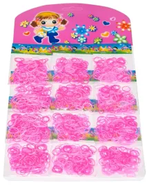 gumki-recepturki-mocne-warkoczyki-rozowe-1200szt