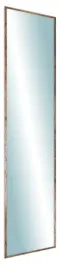 lustro-w-waskiej-ramie-180x40-postarzane-drewno
