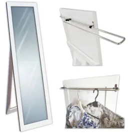 duze-lustro-w-ramie-stojace-170x50-biale-wieszak
