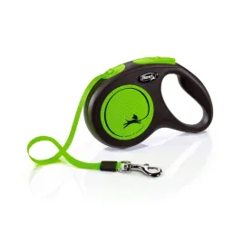 smycz-flexi-classic-tasma-roz-s-5-m-15-kg-neonowy-zielony