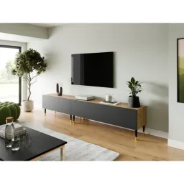 szafka-rtv-mebloscianka-maui-8-loft-zestaw-mebli-dab-artisan-czarny-mat