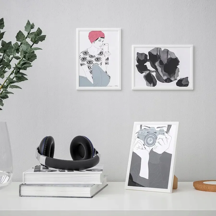ikea-yllevad-ramka-bialy-13x18-cm