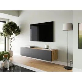 szafka-rtv-mebloscianka-maui-6-loft-zestaw-mebli-dab-artisan-czarny-mat