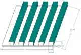 lamele-scienne-mini-slim-dab-wotan-dlugosc-275-cm