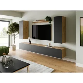mebloscianka-maui-1-loft-zestaw-mebli-styl-loftowym-dab-artisan-czarny-mat