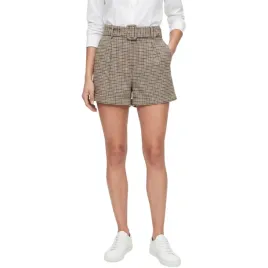 spodenki-damski-naf-naf-rosy-eleganckie-bezowe-w-pepitke