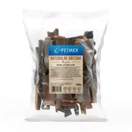 petmex-skora-jelenia-15cm-gryzak-naturalny-przysmak-dla-psa-500g