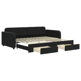 rozkladana-sofa-2w1-z-szufladami-aksamit-czarny-224x100x71-224x1925x7