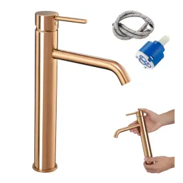 bateria-umywalkowa-stojaca-miedziana-w-polysku-kran-rea-lungo-wysoka-28-cm