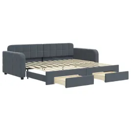 sofa-2-w-1-rozkladana-lezanka-z-przechowywaniem-aksamit-ciemnoszary-2