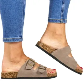 klapki-damskie-z-regulacja-evento-8321-khaki