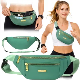 nerka-saszetka-damska-sportowa-torebka-na-ramie-crossbody-biodrowka-zielona