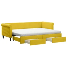 sofa-2w1-z-lozkiem-i-szufladami-zolta-229x90x68-cm