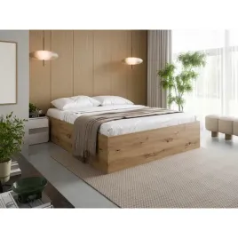 lozko-podwojne-bella-120x200cm-stelaz-dab-craft