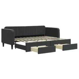 sofa-rozkladana-2-w-1-czarny-aksamit-223x90x75cm
