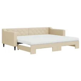 sofa-rozkladana-2-w-1-kremowa-223x100x67-cm-z-materacami-piankowymi
