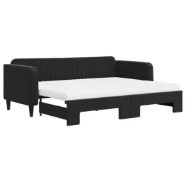 sofa-rozkladana-2w1-aksamit-czarny-223x100x75cm