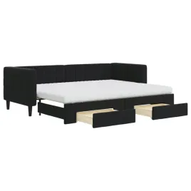 sofa-rozkladana-2w1-z-szufladami-czarny-223x90x68-cm