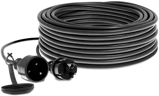 PRZEDŁUŻACZ BUDOWLANY OGRODOWY 3 x 2,5mm 50m GRUBY