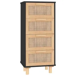 szafka-przechowywania-4-szufladowa-drewnopochodna-40x30x90-cm-czarna
