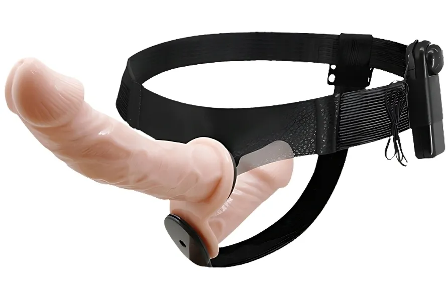 wibrujacy-podwojny-strap-on-proteza-na-pasku-wibrator-damski-penis-dildo