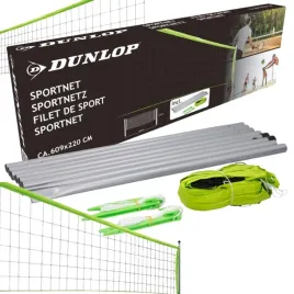 dunlop-siatka-do-siatkowki-badmintona-609x220-ze-slupkami-do-gier-i-zabaw