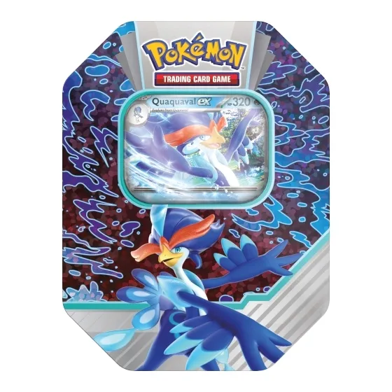 Zestaw kart Pokemon TCG: Paldea Partners - Skeledirge ex Tin (Puszka)