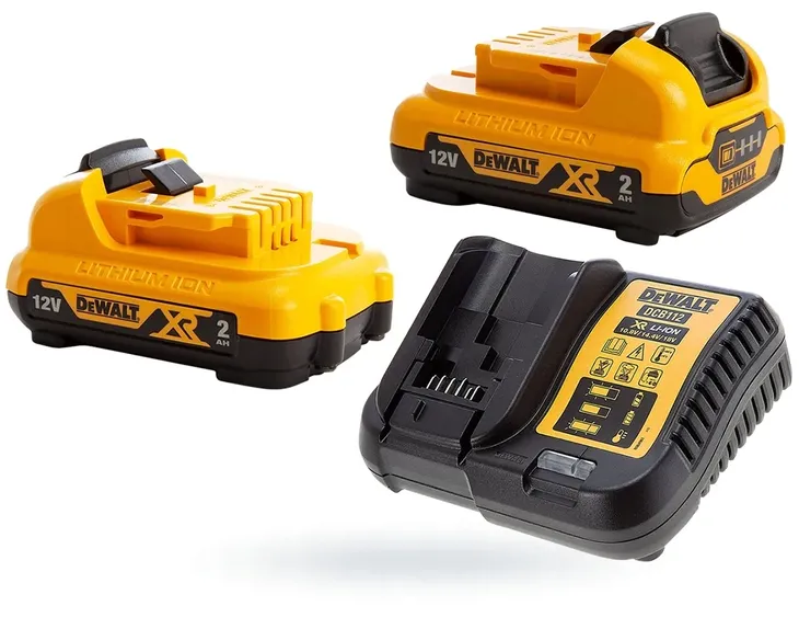 wiertarko-wkretarka-dewalt-dcd701d2-pojemnosc-akumulatora-2-ah