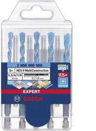 bosch-wiertlo-hex-9-multiconstruction-zestaw-5szt