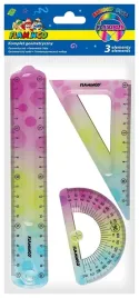 zestaw-geometryczny-elastyczny-rainbow-deco-3-elementy-20-cm-flamingo