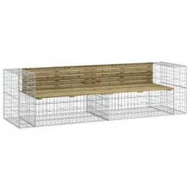 lawka-ogrodowa-z-gabionem-244x71x655-cm-impregnowana-sosna