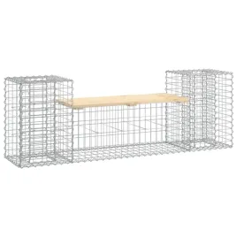 lawka-ogrodowa-z-gabionem-183x41x605-cm-lite-drewno-sosnowe