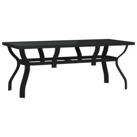 stol-ogrodowy-czarny-180x80x70-cm-stal-i-szklo