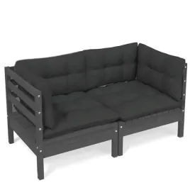 2-osobowa-sofa-ogrodowa-z-antracytowymi-poduszkami-sosnowa