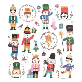 naklejki-z-brokatem-swiateczne-dziadek-do-orzechow-25szt