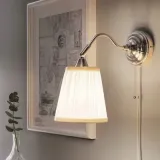 ikea-arstid-lampa-scienna-niklowano-bialy-dlugosc-wysokosc-38-cm
