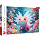 trefl-puzzle-500el-aksolotl