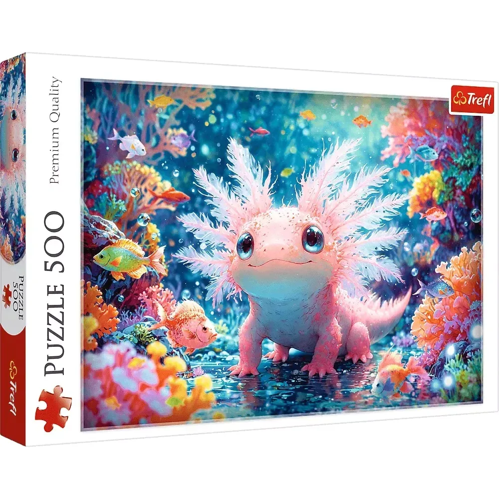 trefl-puzzle-500el-aksolotl