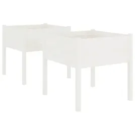 donice-ogrodowe-2-szt-biale-70x70x70-cm-drewno-sosnowe