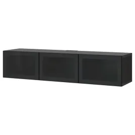 ikea-besta-lawa-tv-z-drzwiami-czarnybraz-glassvik-szklo-180x42x38-cm