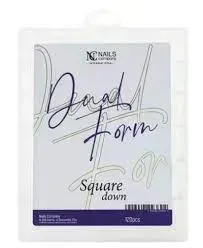 nails-company-szablony-dual-form-square-down-120-szt