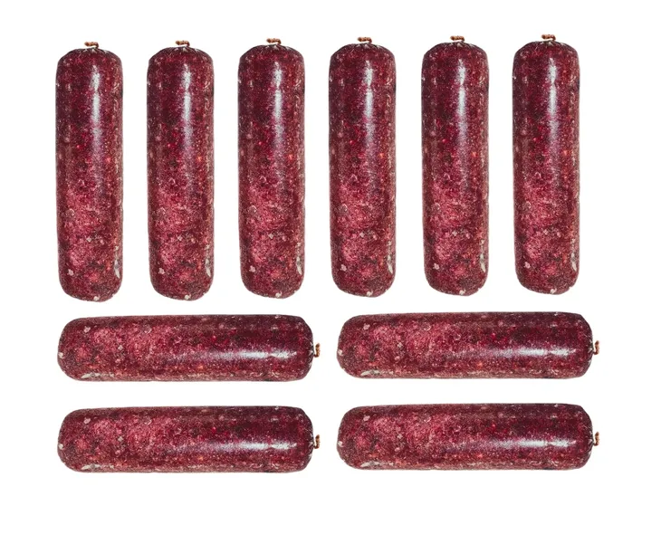 20 x 1KG MIĘSO MROŻONE DLA PSA BATON WOŁOWE 100% BARF 20KG IBAT1