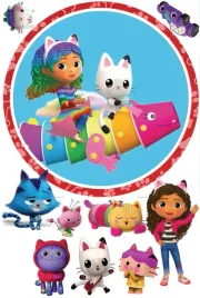 zestaw-oplatkowy-na-tort-koci-domek-gabi-twoj-napis-12