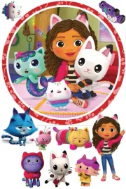 zestaw-oplatkowy-na-tort-koci-domek-gabi-twoj-napis-6