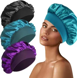 jedwabny-czepek-do-spania-zapobiega-plataniu-sie-wlosow-zestaw-3-sztuki