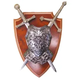 historyczna-dekoracja-panoplia-dwa-miecze-506