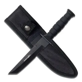 noz-ostrze-stale-tanto-z-pochwa-nylonowa-19-cm-hk-1023tn-survival-markowy