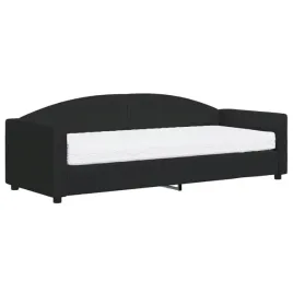 lozko-dzienne-2-w-1-z-materacem-piankowym-223x90x75-cm-czarne