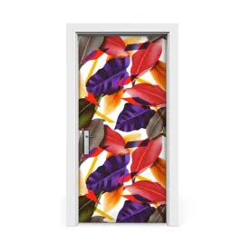 fototapeta-na-drzwi-kolorowe-liscie-95x205