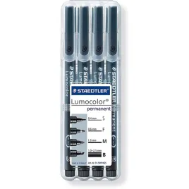 foliopis-lumocolor-zestaw-4-grubosci-czarne-s-31-9-wp4gs-staedtler
